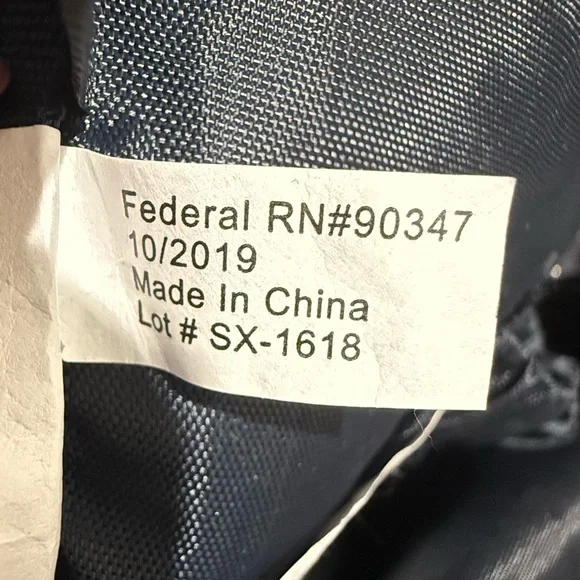 🌺 BB GEAR Navy Blue and Gray Diaper Bag Backpack - Picture 16 of 16